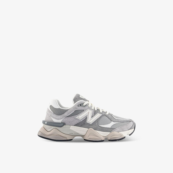 

9060 низкие кроссовки из замши и сетки New Balance, серый