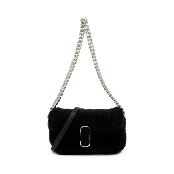 

Мини-Сумка через плечо с добавлением кожи Marc Jacobs, черный
