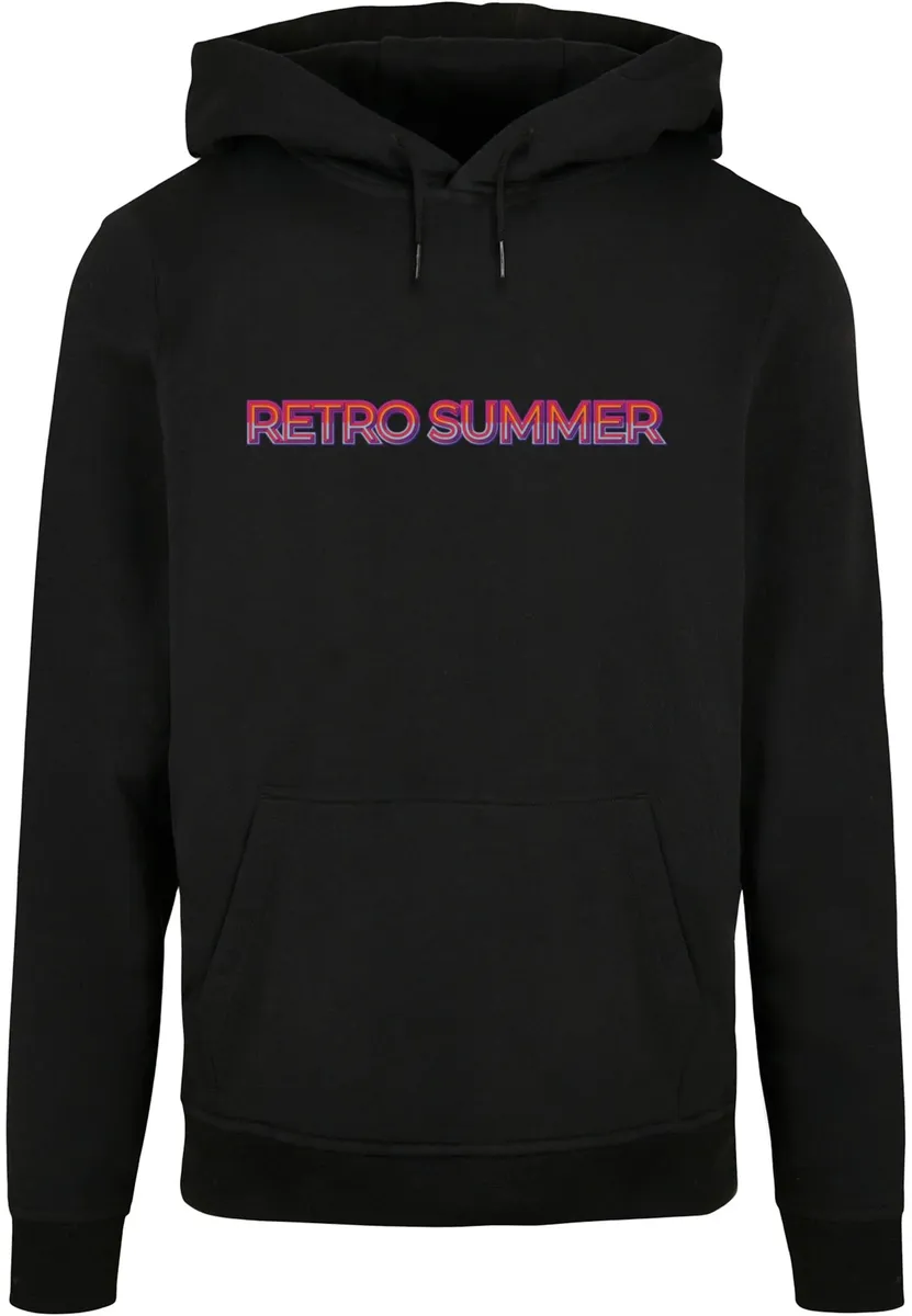 

Толстовка с капюшоном Merchcode " Merchcode Men's Summer - Retro Basic Hoody", черный