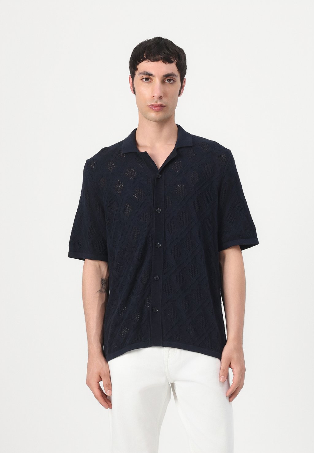 

Рубашка SADAMIEN SHIRT Samsøe Samsøe, темно-синий