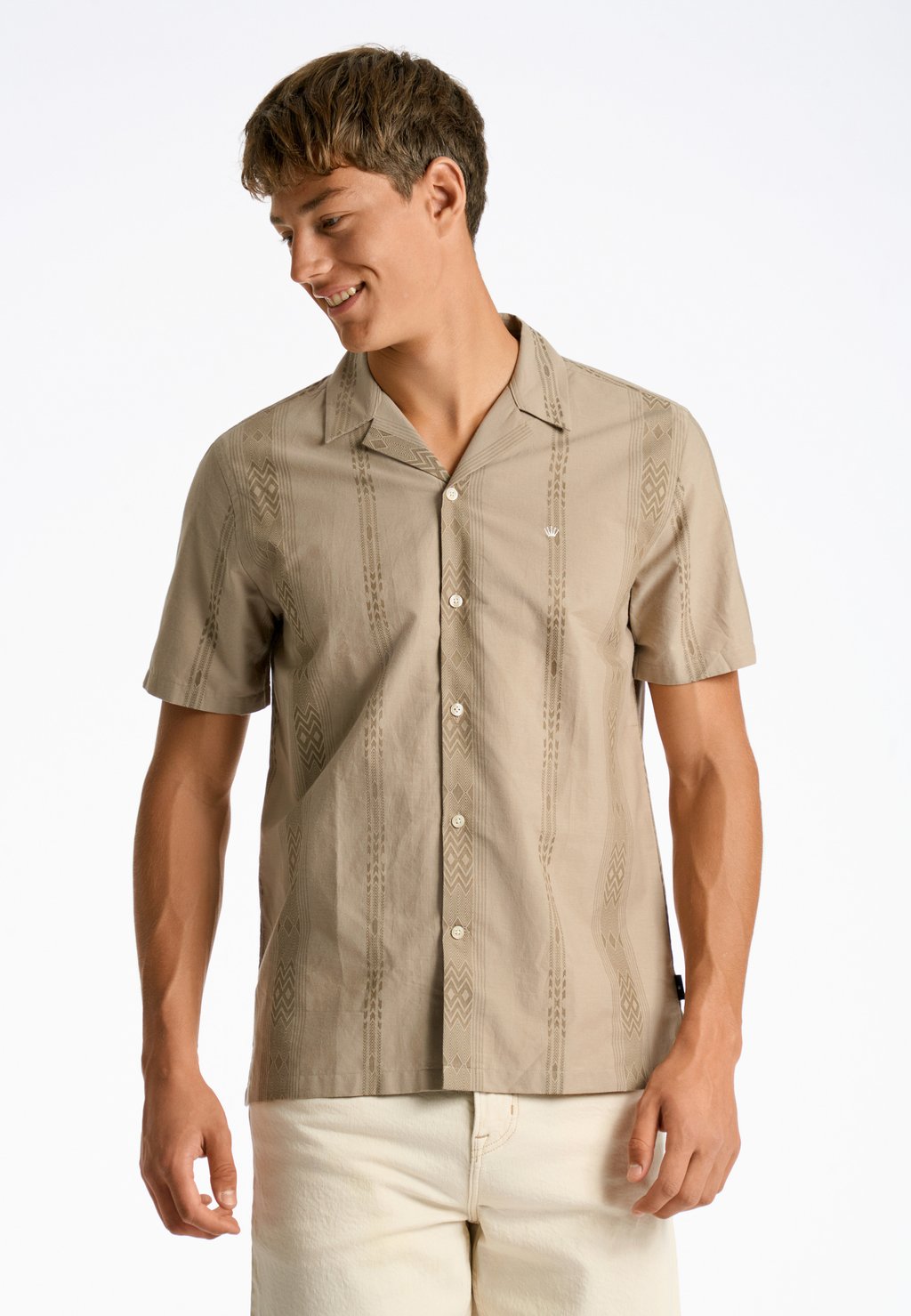 

Рубашка DOBBY STRIPE RESORT Junk De Luxe, песочный