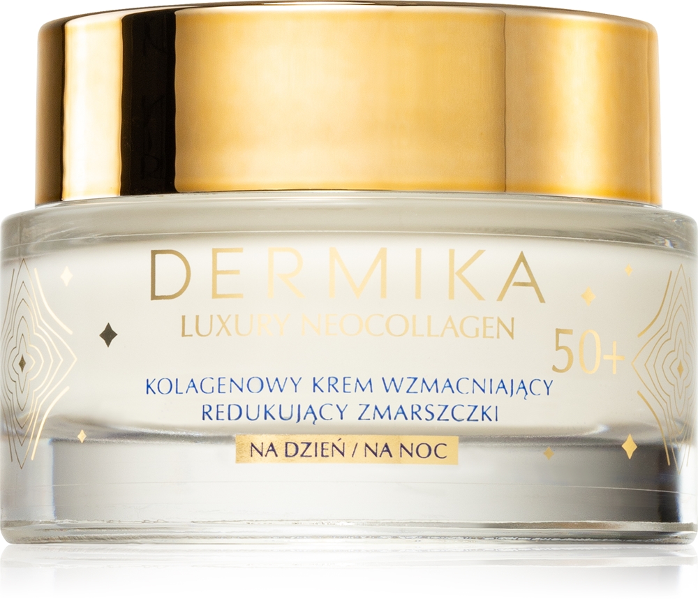 

Роскошный укрепляющий неоколлагеновый крем 50+ Dermika, 50 мл