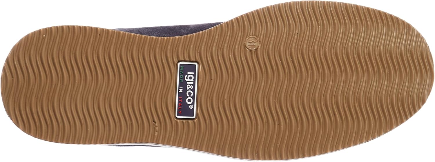 Мужские туфли IGICO оксфорды с плоской подошвой Igi&Co, Denim — фото 2