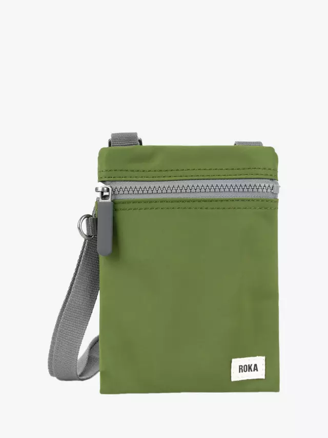 

Сумка кросс-боди ROKA London Chelsea Recycled Nylon, цвет avocado