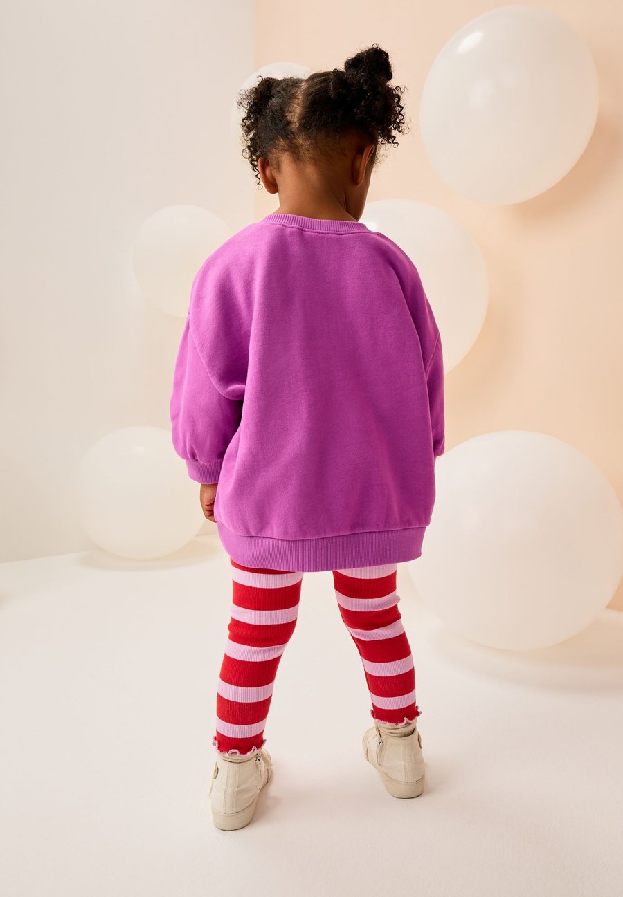 Толстовка Next SET, Purple Squeaky Reindeer Christmas/Purple — фото 3
