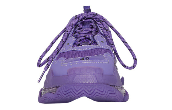 Кроссовки triple s sneakers 'clear sole purple' Balenciaga, фиолетовый — фото 3
