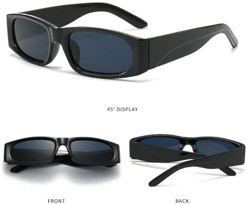 

Модные прямоугольные солнцезащитные очки для женщин и мужчин. Линзы и оправа в трендовом стиле с леопардовым принтом. Очки с защитой от УФ-излучения UV400 MTZJH, C6