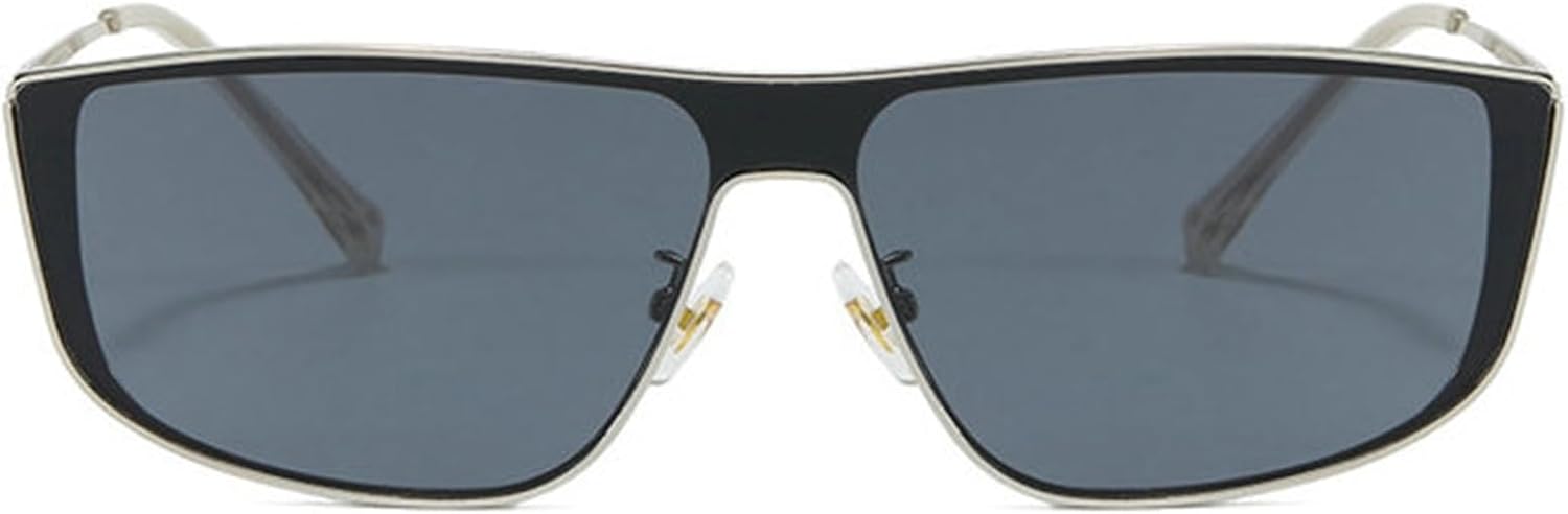 

Женские солнцезащитные очки Helena Fashion Y2k большого квадратного размера, винтажные, дизайнерские, мужские, для активного отдыха, с защитой от УФ-излучения UV400, C1