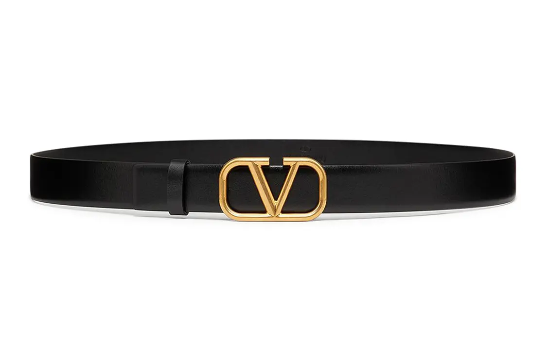 

Гаравени Vlogo Классический Ремень с Пряжкой Valentino, Черный