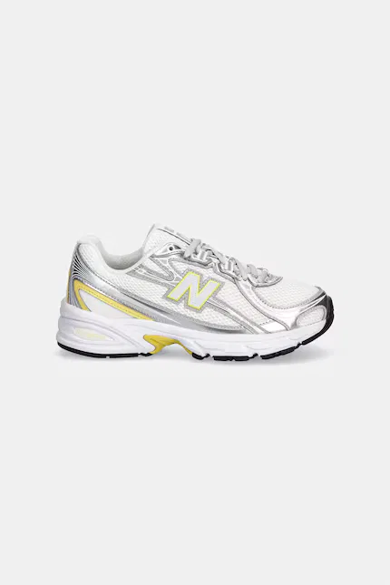Кроссовки 740 New Balance, белый — фото 2