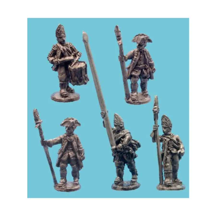 

Прусское стрелковое командование, Age of Reason Miniatures - Seven Years War - Prussian (15mm)