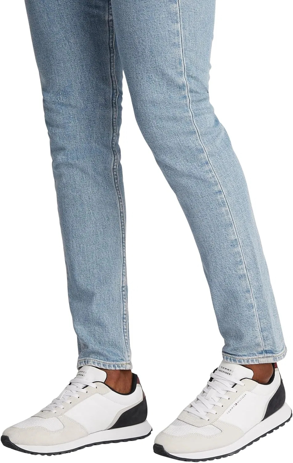 Мужские низкие кроссовки Tommy Hilfiger New Runner Eva Mix Fm0fm05465, White — фото 2