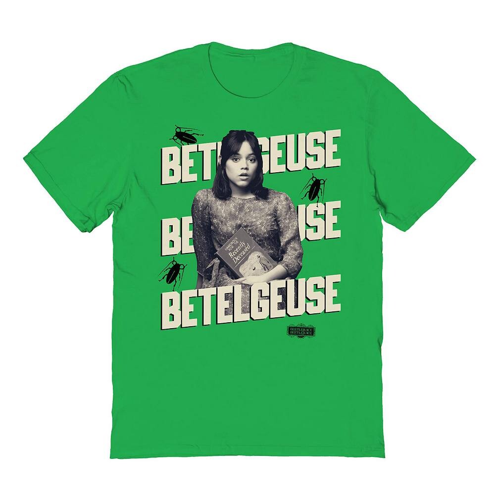 

Мужская футболка Betelgeuse с рисунком Beetlejuice Licensed Character, цвет Irish Green