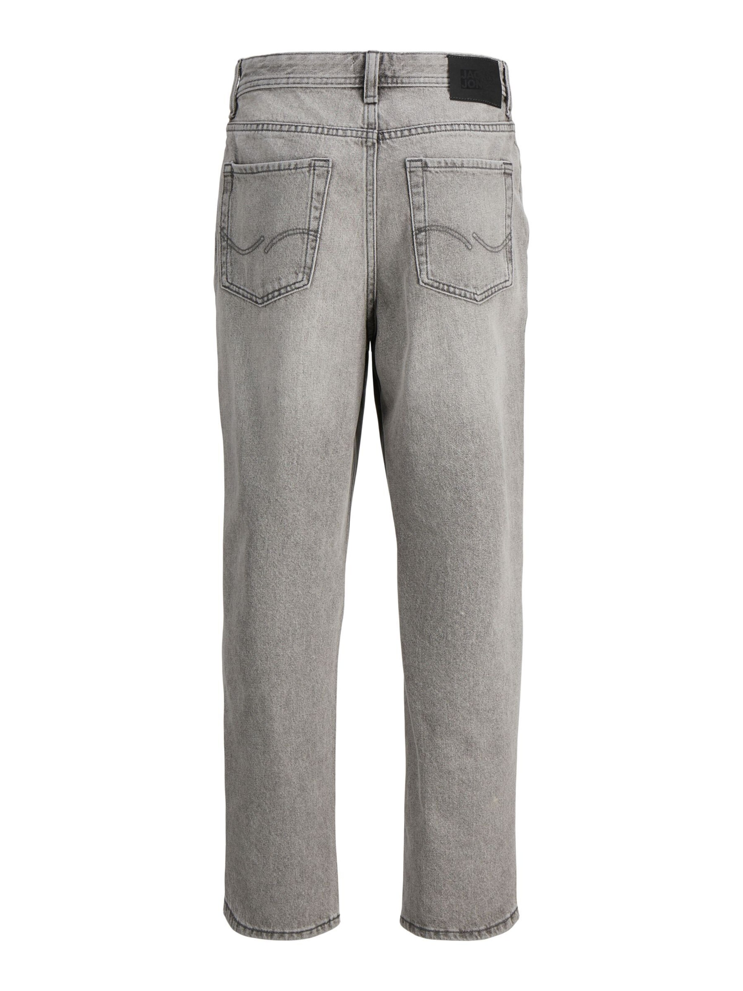 Jack & Jones Junior Джинсы Regular 'JWHCHRIS' в сером цвете — фото 2