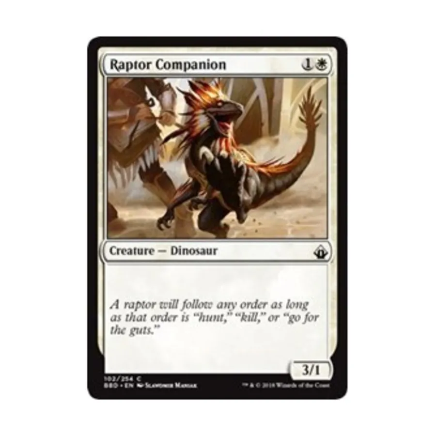 

CCG Раптор-компаньон (C), MTG - Battlebond
