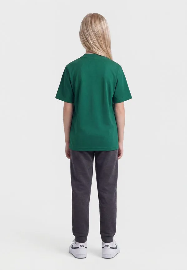 Свободная футболка унисекс с принтом "летучая мышь" santiago junior Adidas Originals, Collegiate Green/Black — фото 2