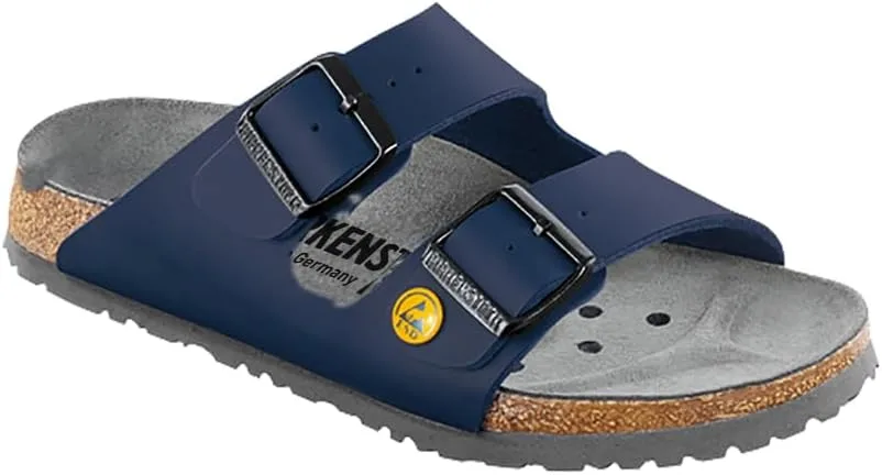 Мюли Birkenstock унисекс Arizona Birko-flor Esd, синий