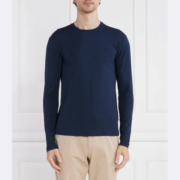 

Классический крой с длинным рукавом Trussardi, синий