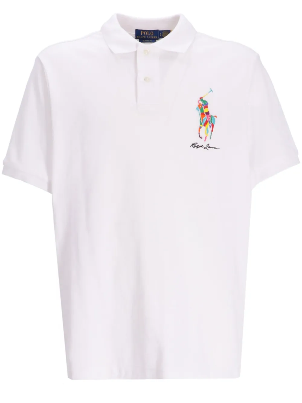 

Рубашка поло с вышивкой Polo Pony POLO RALPH LAUREN, белый