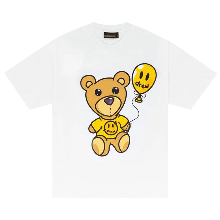 

Футболка Drew House Bear Balloon Tee 'White', белый