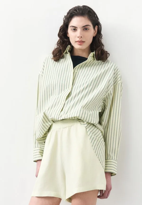 Блузка bostatta на пуговицах Boss, Light Green