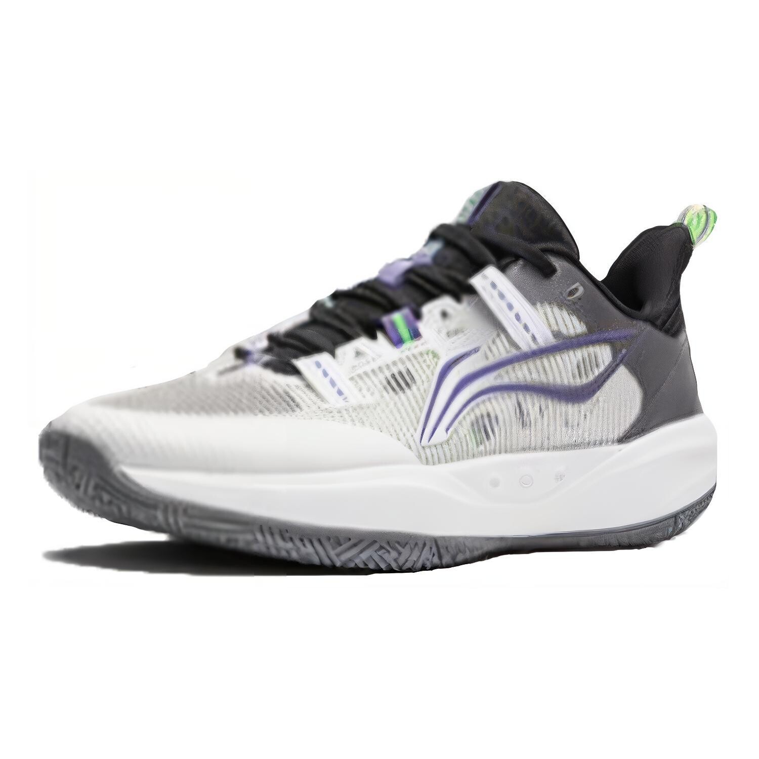 

Баскетбольные кроссовки Pioneer Spirit 4 PRIMARY для детей GS Low-top белые/черные Lining Young, белый/черный