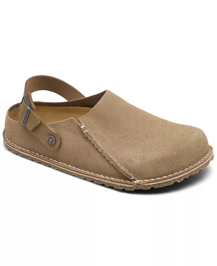 

Мужские замшевые сабо Lutry 365 от Finish Line Birkenstock, коричневый/бежевый