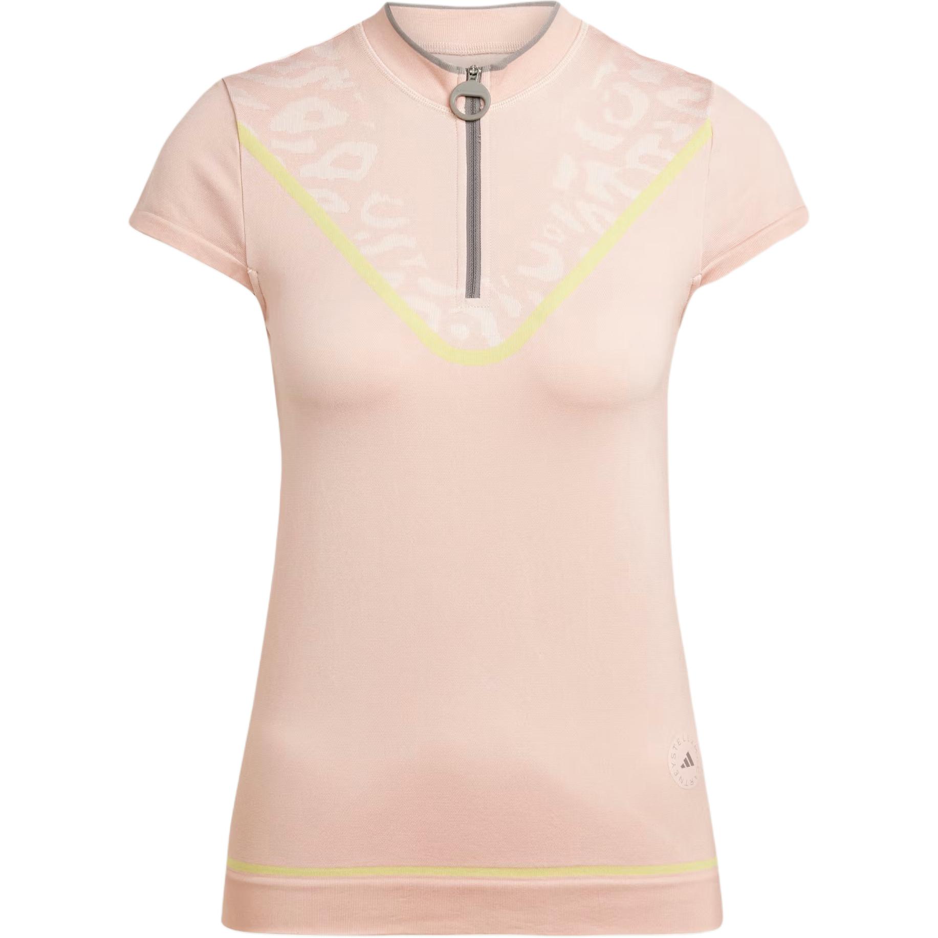 

Adidas Рубашка-поло By Stella McCartney Truenature Golf Leopard print Zip neck Top