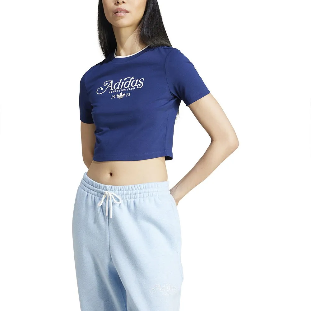 

Футболка adidas Originals Baby Graphic, синий