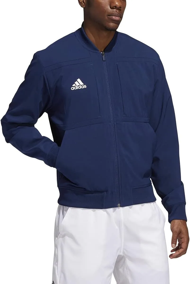Мужская куртка-бомбер Adidas Urban, сине-белый