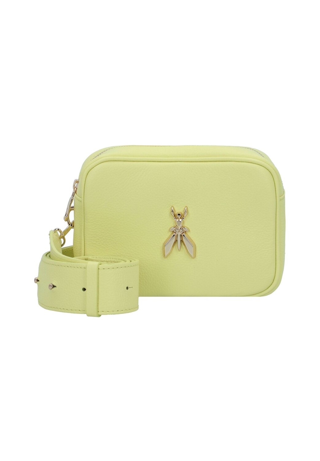 

Сумка через плечо Fly кожаная 17 см PATRIZIA PEPE, цвет Light Sunny Lime