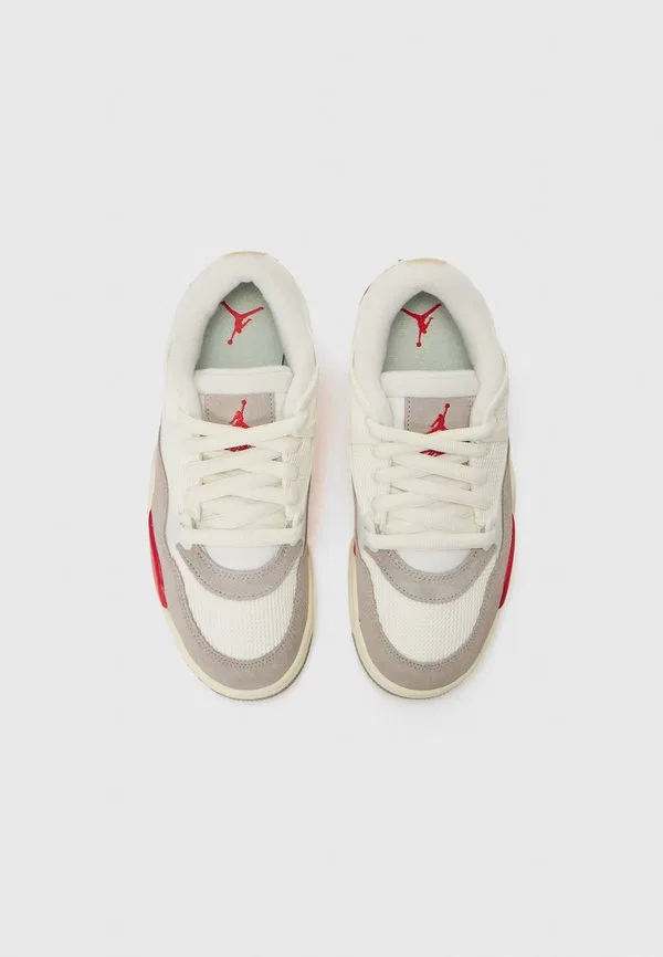 Кроссовки air 4 Jordan, Sail/Fire Red/College Grey/Coconut Milk — фото 4