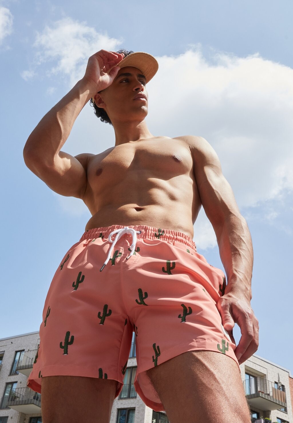 

Шорты для плавания Pattern Urban Classics, цвет cactus aop