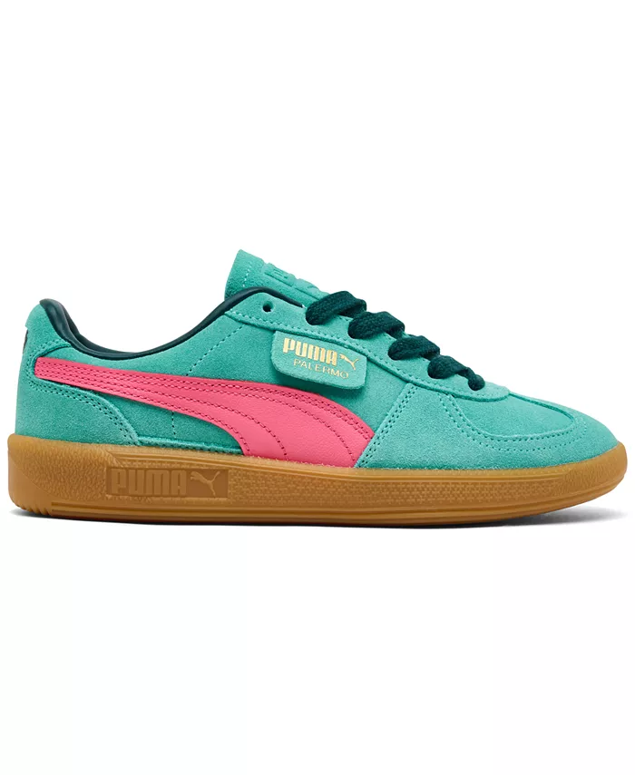 Женские повседневные кроссовки Palermo от Finish Line Puma, зеленый — фото 2