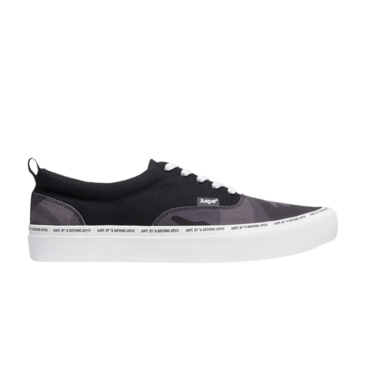 

Кроссовки AAPE Lace 'Black Camo', черный