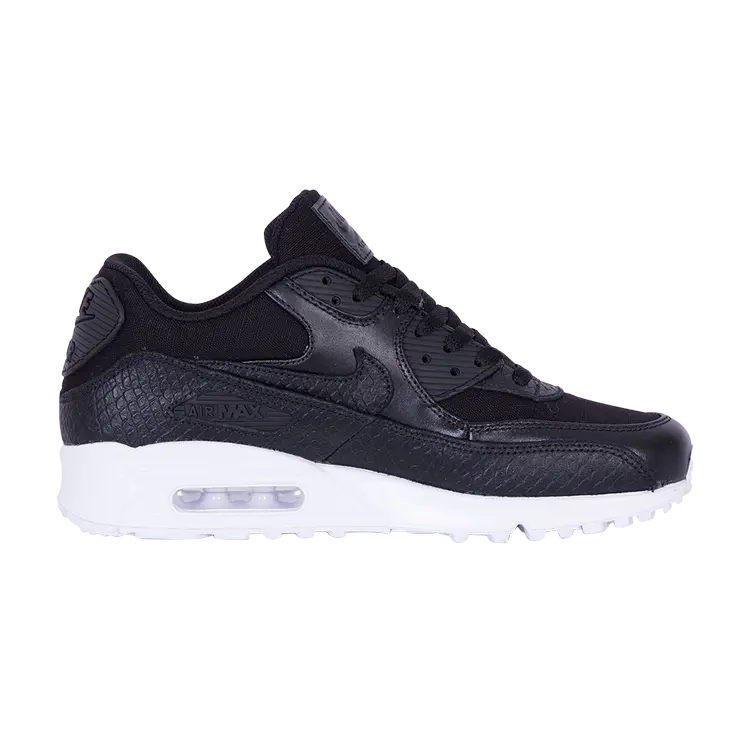 

Кроссовки Nike Air Max 90 Premium 'Black', черный