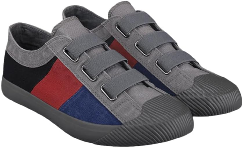 

Кроссовки Vincenzo Artisan из холста Swzec, серый