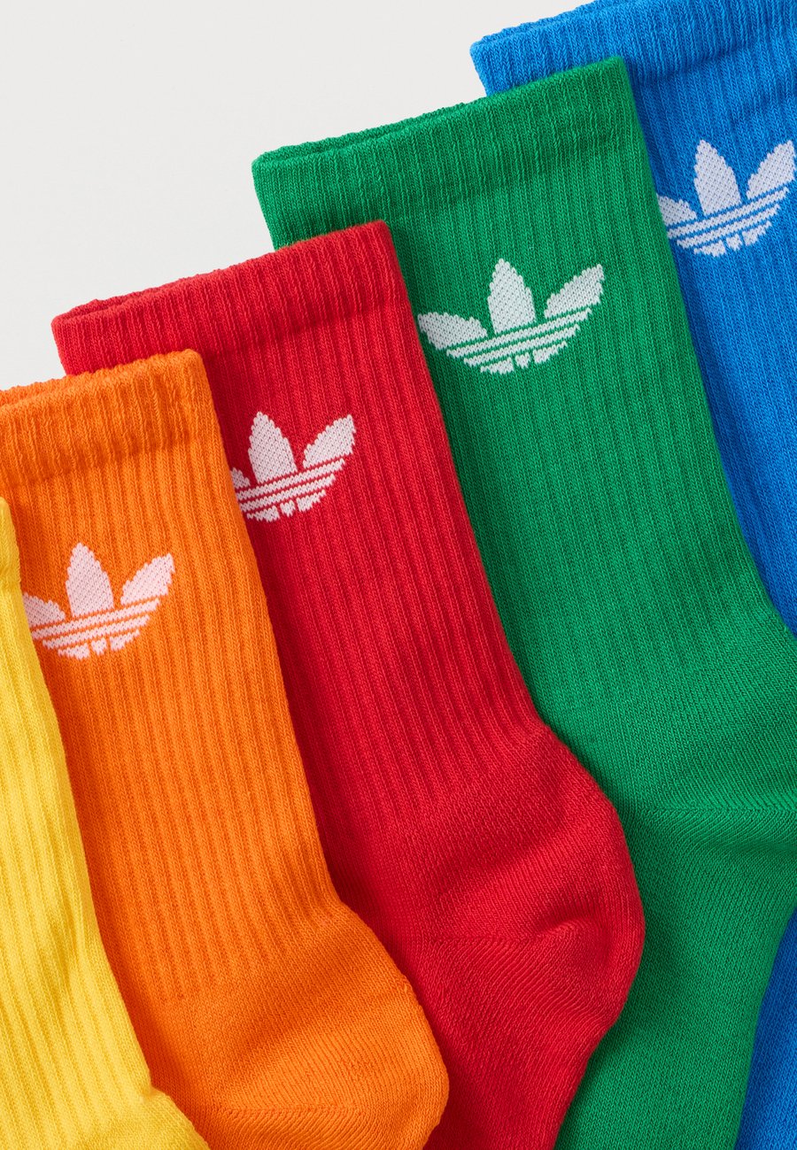 Носки Adidas Originals UNISEX 10 PACK, Blue/Green/Better Scarlet/Multi-Coloured — фото 2