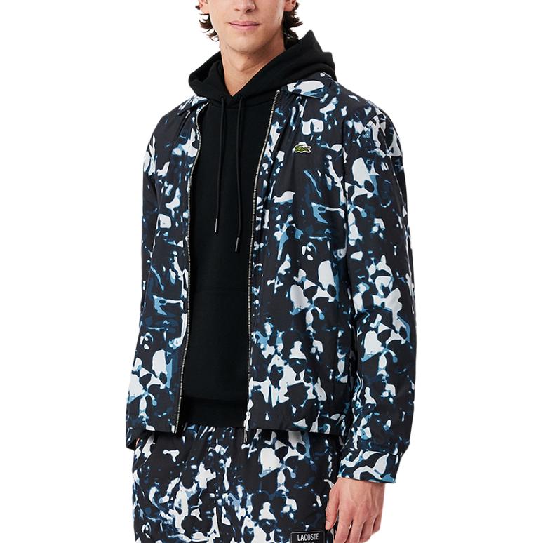 LACOSTE Куртка мужская FIW/Камуфляж синий, FIW/Camouflage Blue — фото 4