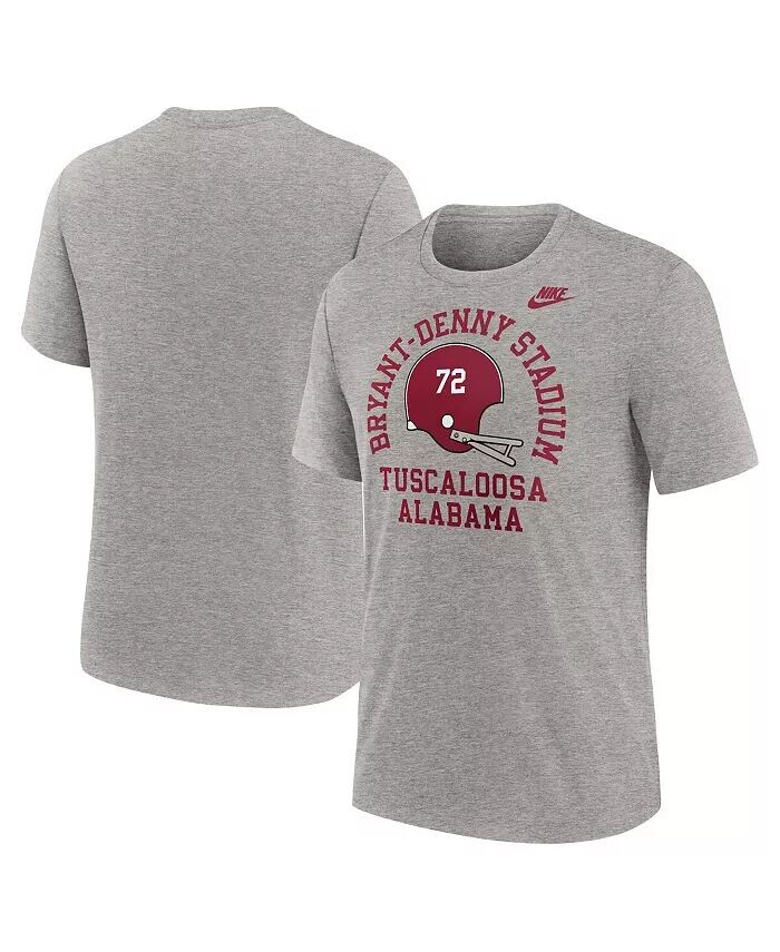 

Футболка мужская Heather Grey Alabama Crimson Tide Legacy Local Tri-Blend Nike