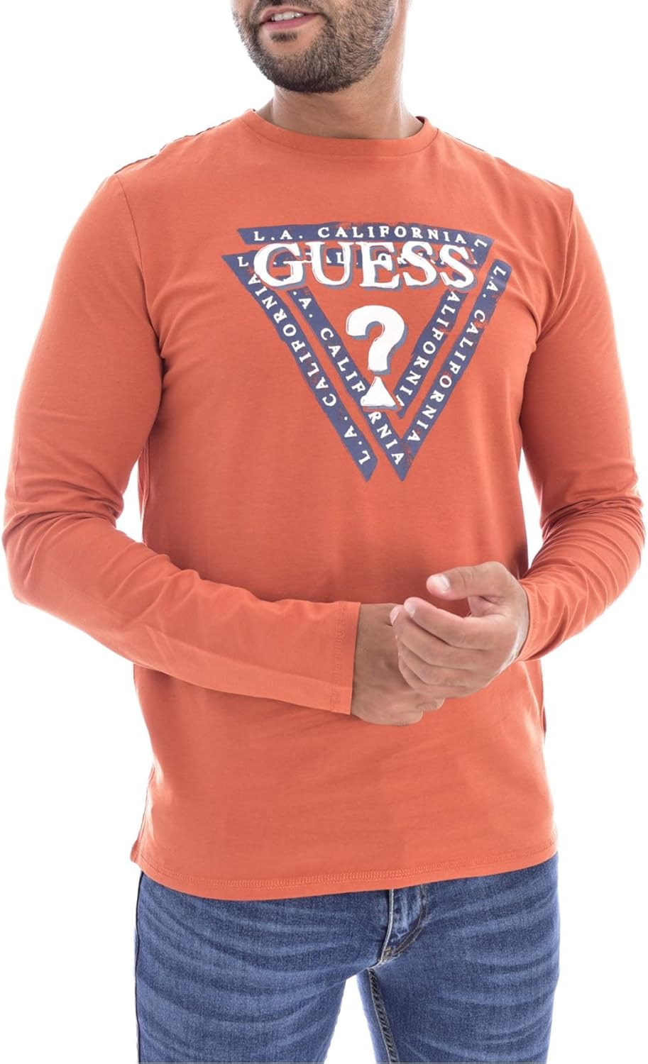 

Мужская футболка с логотипом Jasin GUESS, Mars Earth