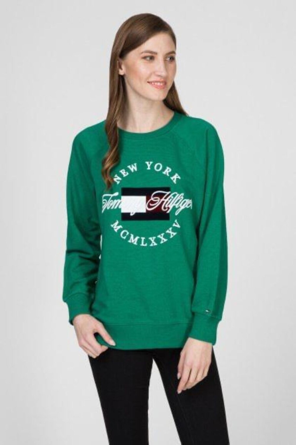 

Толстовка Tommy Hilfiger, зеленый
