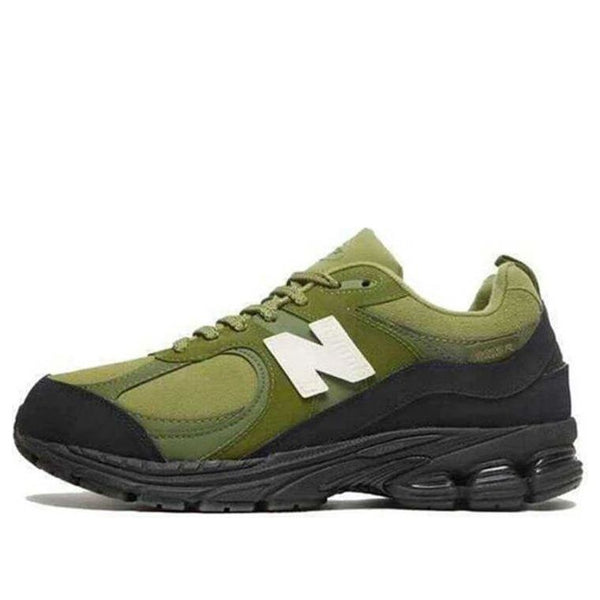 

Кроссовки подвал 2002р оливково- New Balance, черный