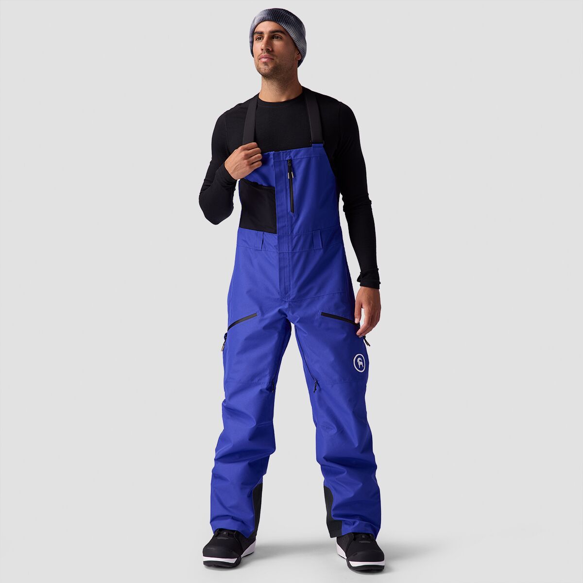 

Брюки с нагрудником Cottonwoods из мембранной ткани Gore-Tex Backcountry, синий