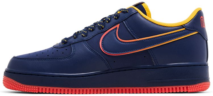 Кроссовки Nike Air Force 1 Low 'Retro Pack', синий — фото 3
