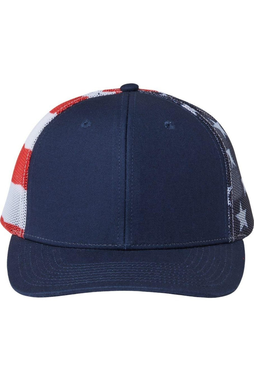 

Кепка дальнобойщика с сетчатым принтом Kati, цвет navy/ usa flag