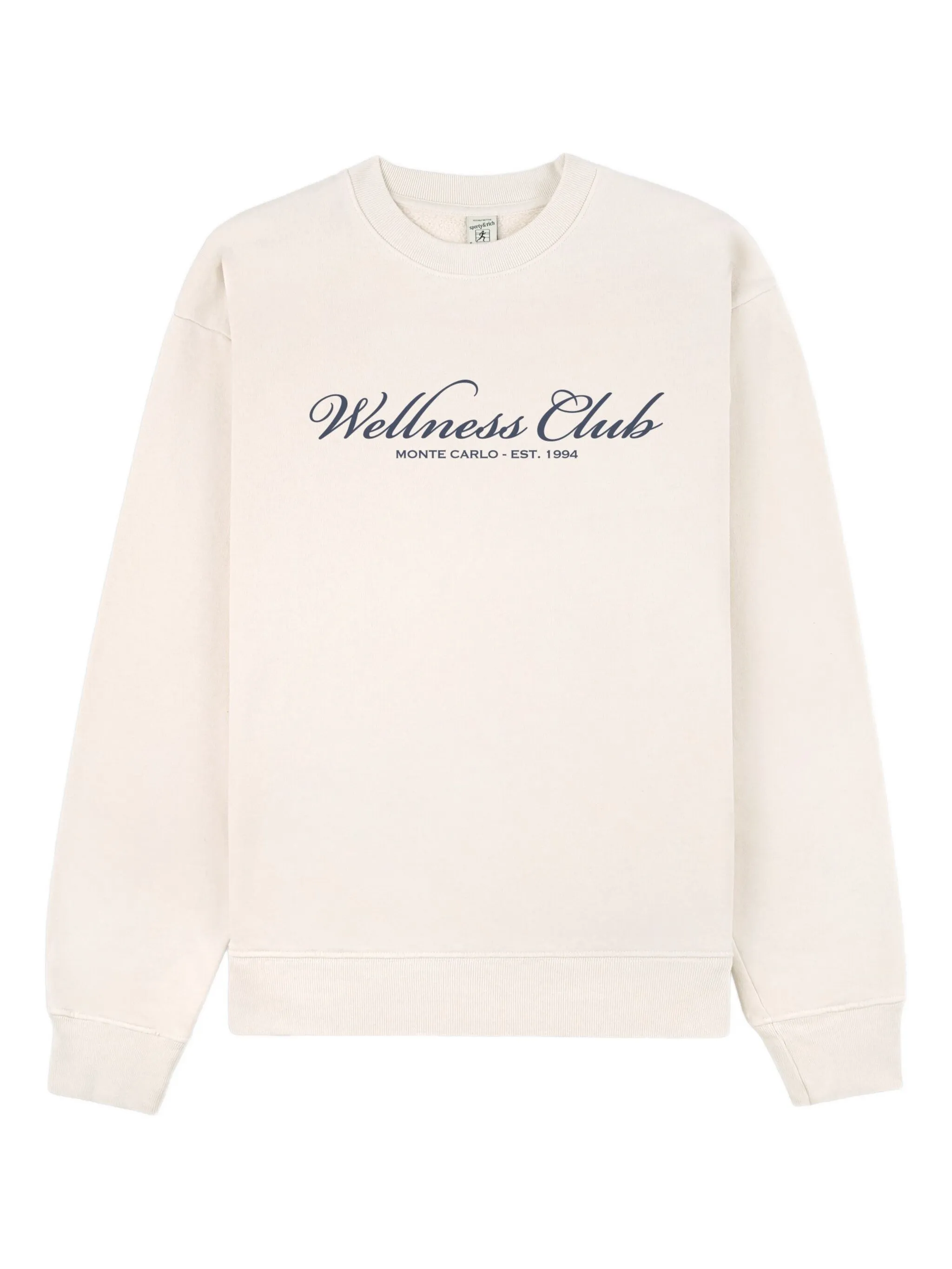 

Толстовка Wellness Club Sporty & Rich, кремовый