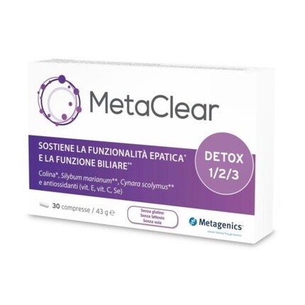 

MetaClear Metagenics 30 таблеток Metagenics Belgium Bvba