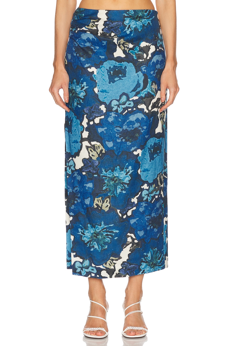 

Camellia Midi Юбка Sir., Flora Print