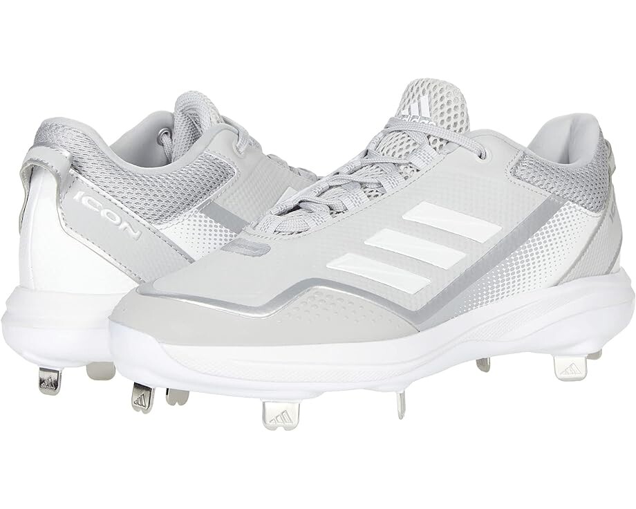 

Кроссовки Adidas Icon 7 Baseball Cleats, цвет White/Team Light Grey/Silver Metallic, Белый, Кроссовки Adidas Icon 7 Baseball Cleats, цвет White/Team Light Grey/Silver Metallic